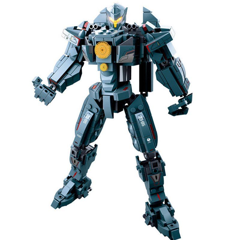 

461PCS Sluban Building Blocks Educational Kids Toy Transformer Robot Collectors, Blue gray