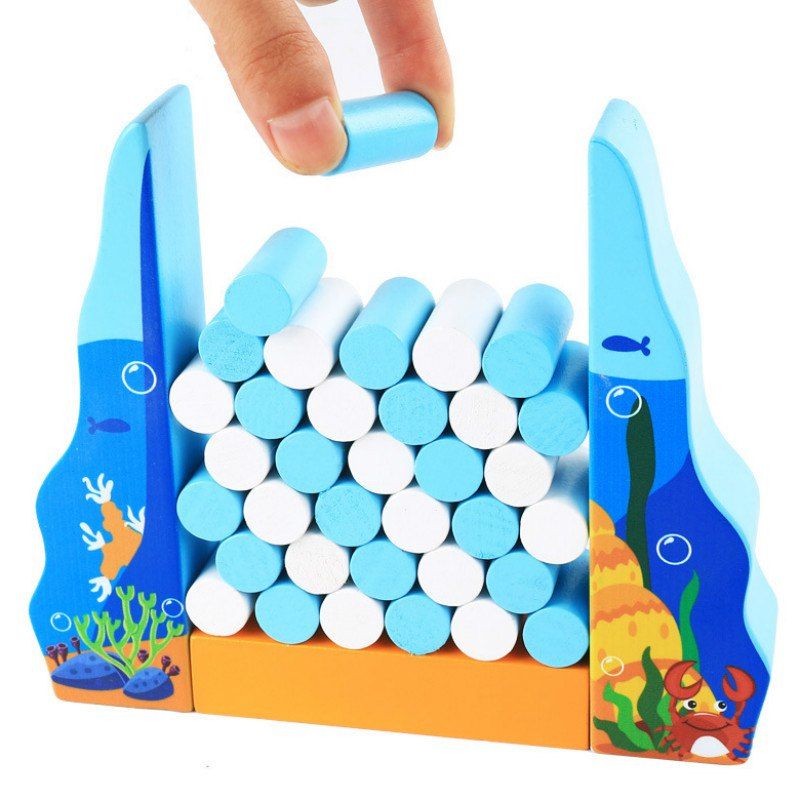 

Whale Diving Games Parent-child Interaction Puzzle Desktop Toy, Multi