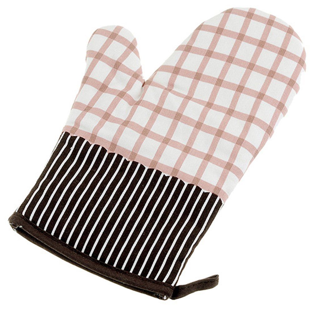 

Creative Kitchen Heat Insulation Microwave Oven Mitts Special Baking Gloves, Pink bubblegum