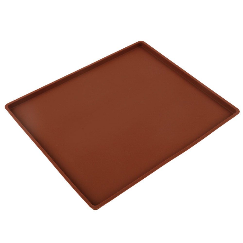 

Environmental Protection Silicone Multifunctional Cake Mat, Deep coffee