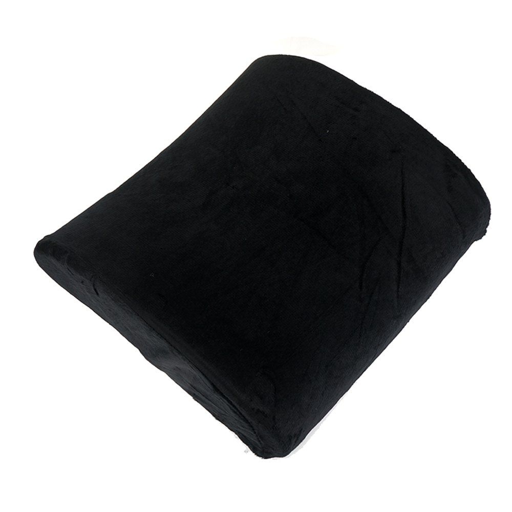 

Office Elastic Belt Core Seat Cushion Lumbar Pillow, Black