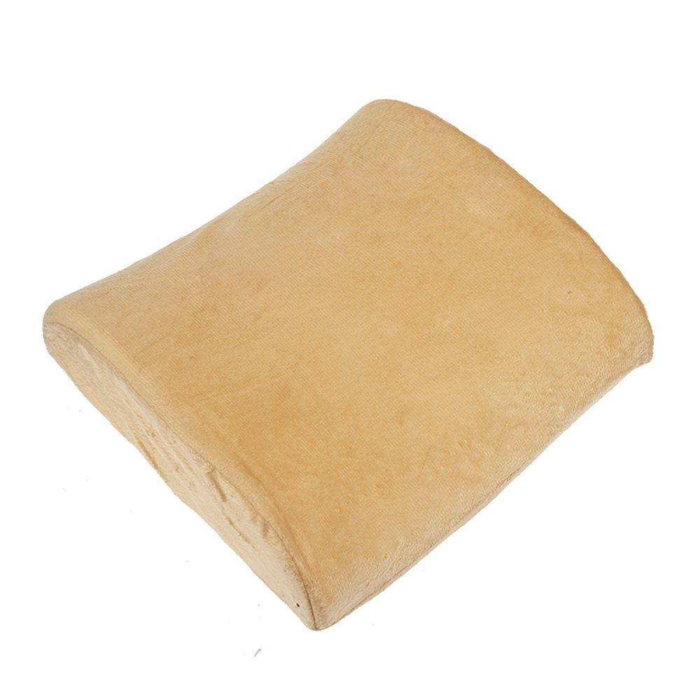 

Office Elastic Belt Core Seat Cushion Lumbar Pillow, Harvest yellow