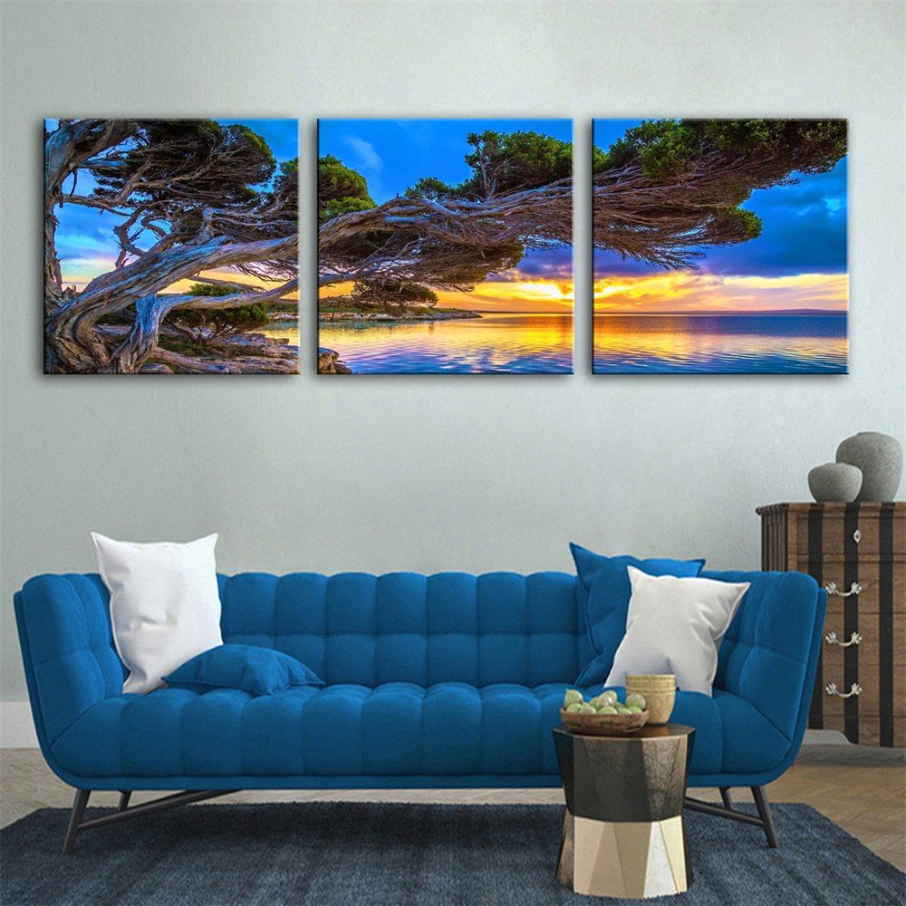 

Special Design Frameless Paintings Peculiar Print 3PCS, Multi