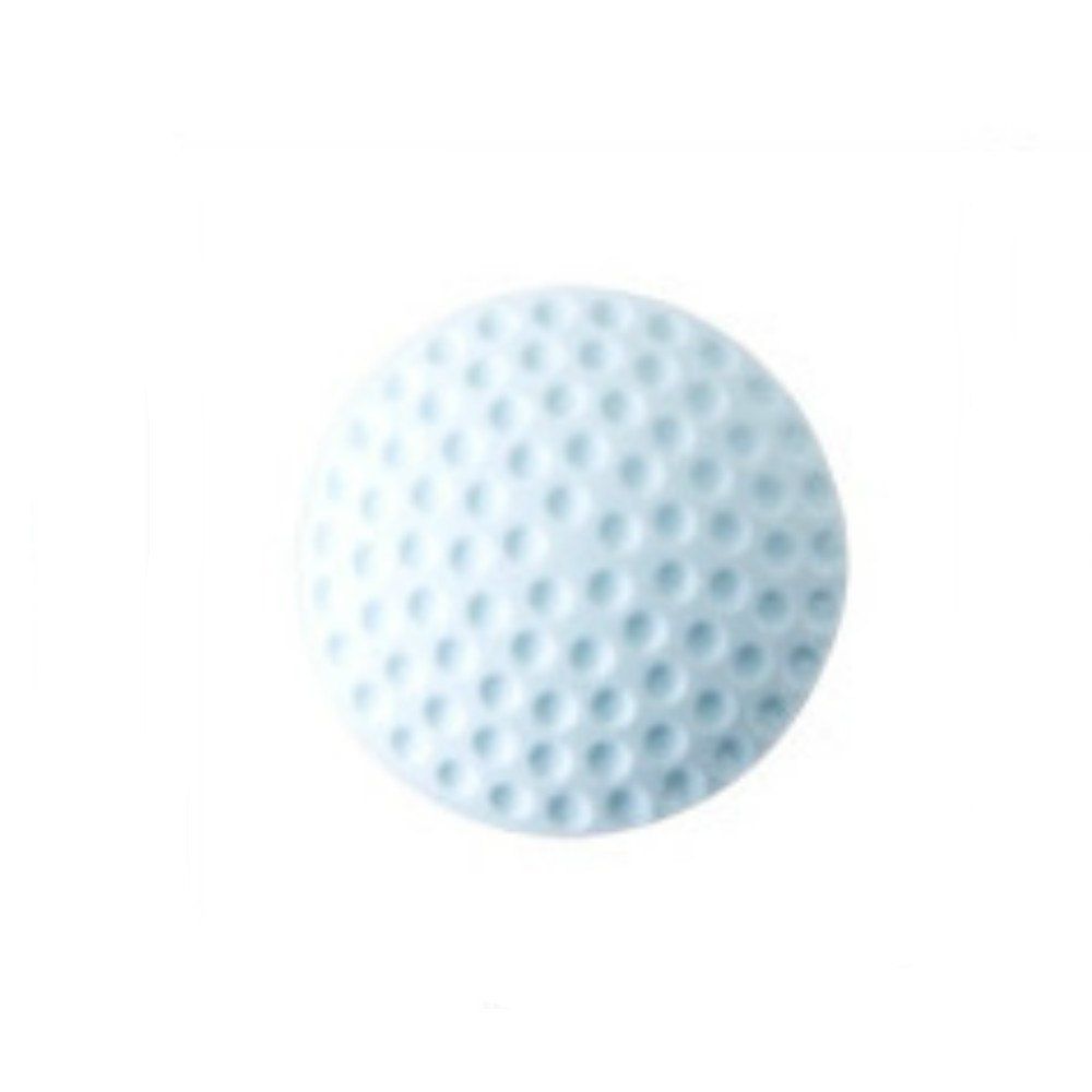 

Round Wall Anti Collision Thickened Mute Door behind Handle Crash Pad, Light blue