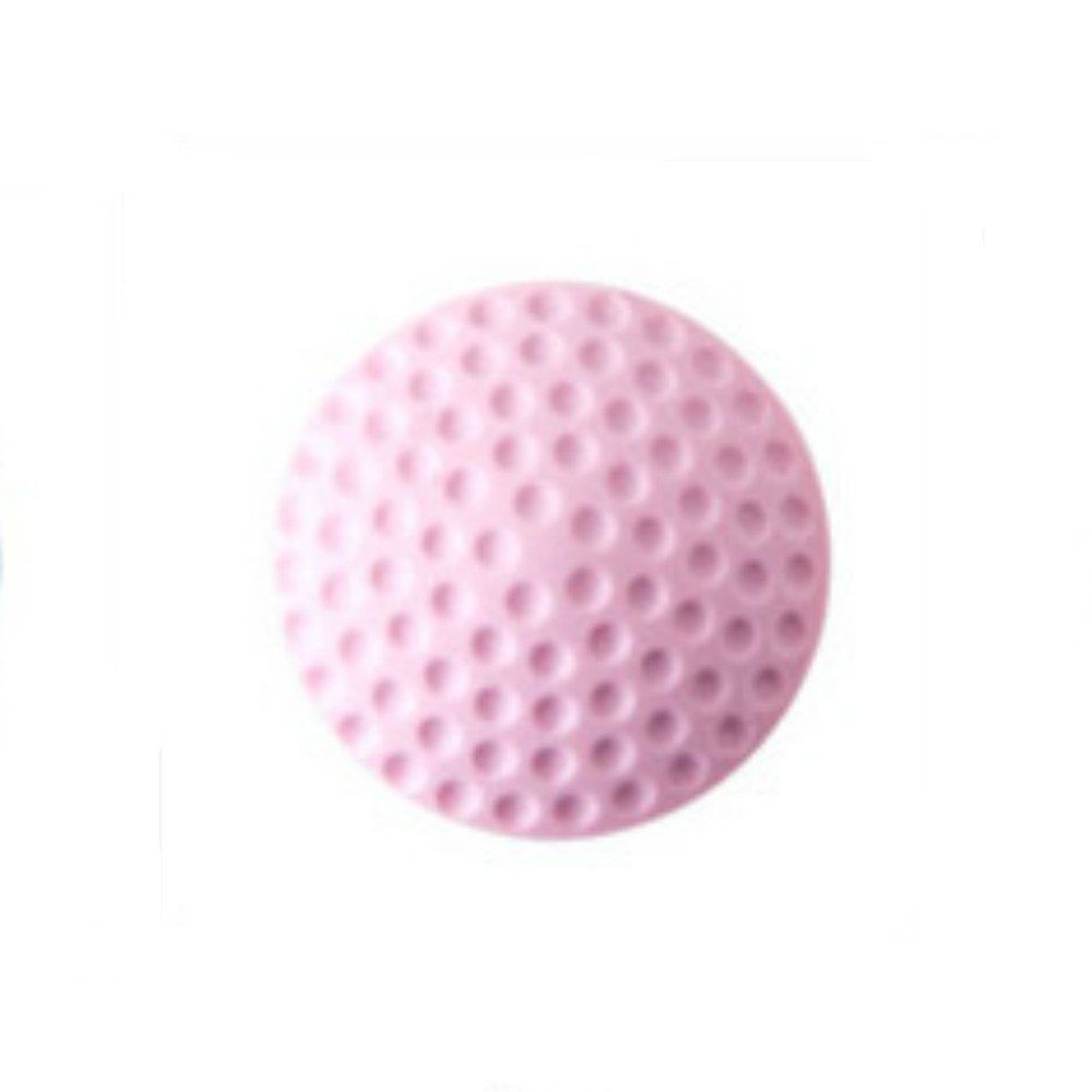 

Round Wall Anti Collision Thickened Mute Door behind Handle Crash Pad, Pink