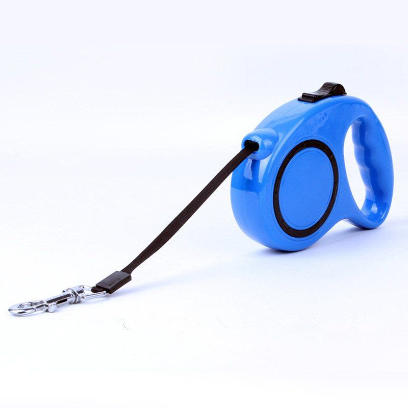 

3 Meters Automatic Retractable Pet Dog Leash Nylon Rope, Blue