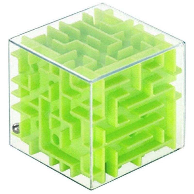 

3D Ball Maze Magic Cube Developmental Intelligence Toy for Kids, Tea green