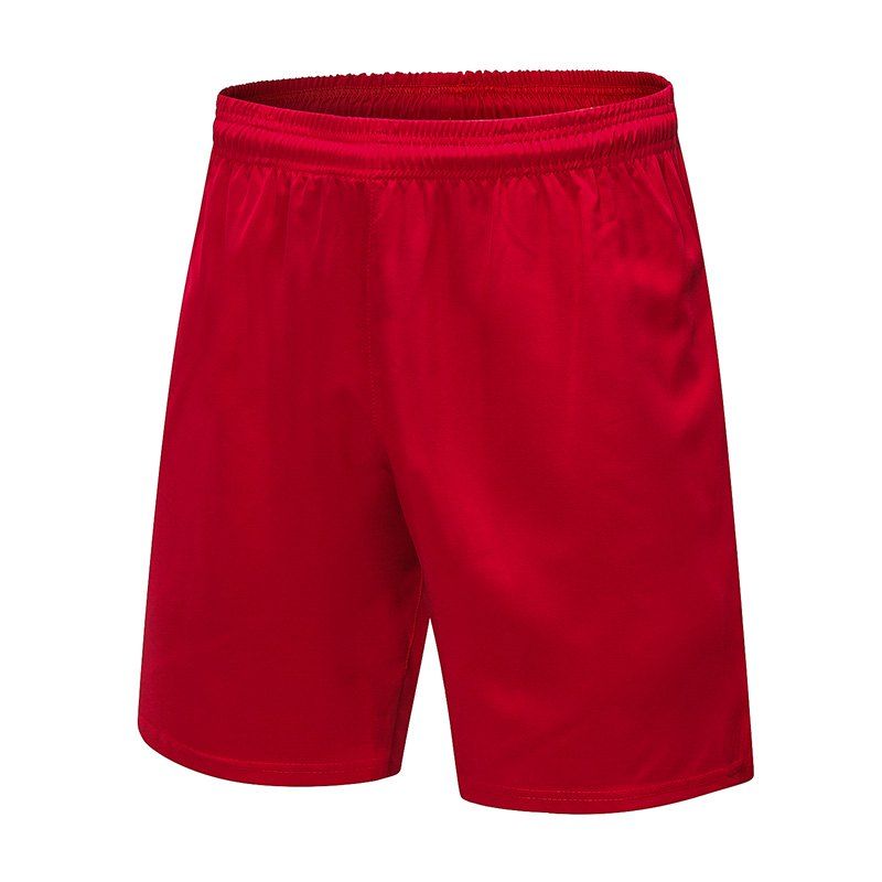 

Men'S Run Shorts Fitness Quick Dry Breathable Leisure Beach Solid Sport Slacks, Red