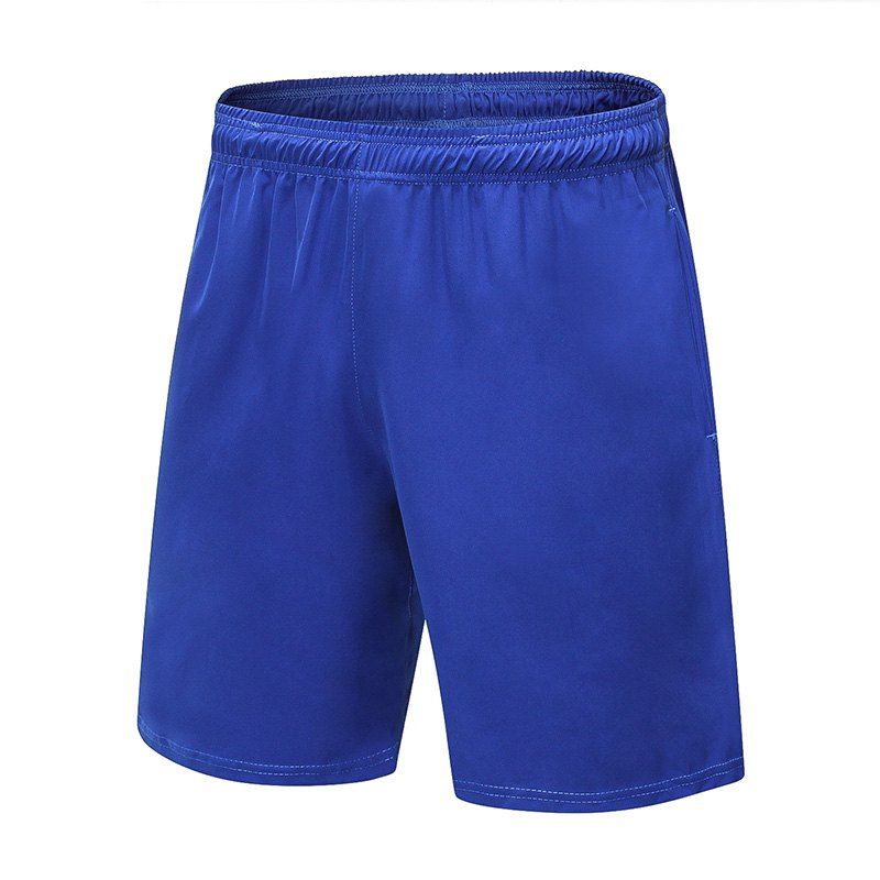 

Men'S Run Shorts Fitness Quick Dry Breathable Leisure Beach Solid Sport Slacks, Blue