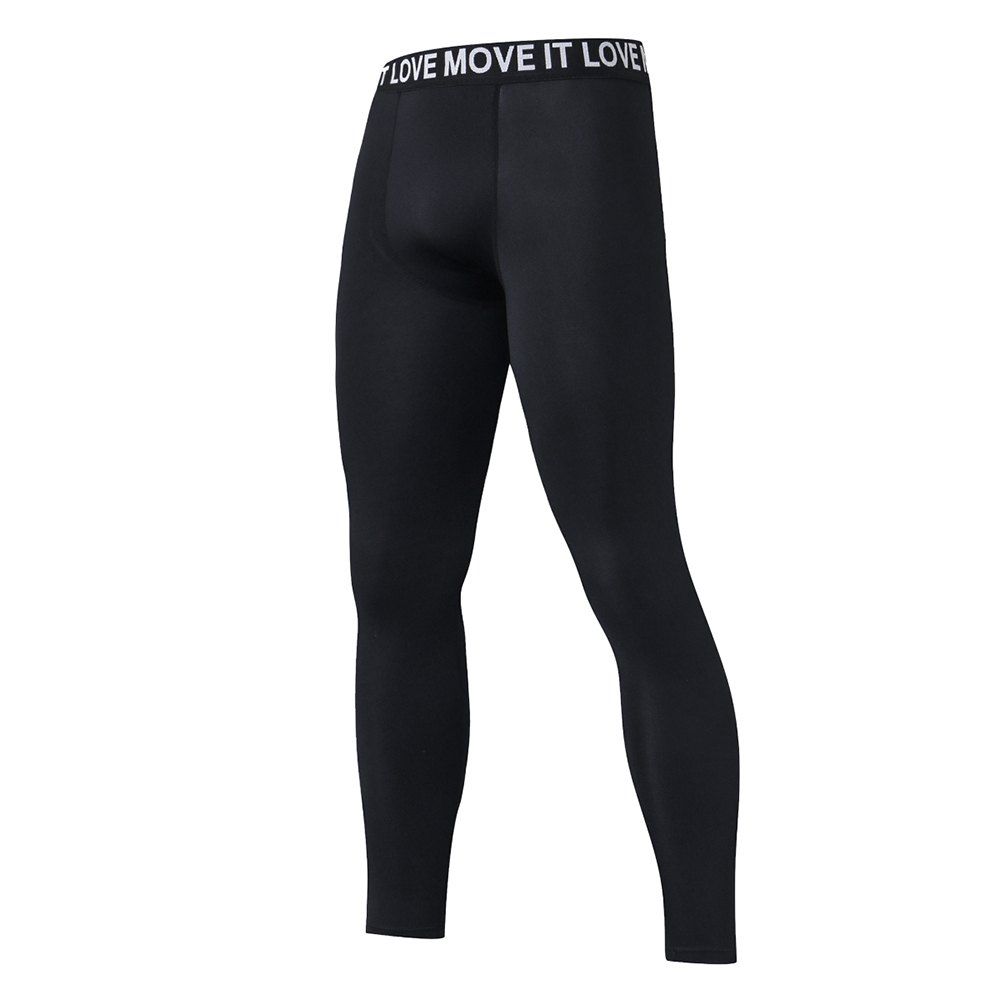 

Men's Compression Tight Sport Pants Leggings, Black