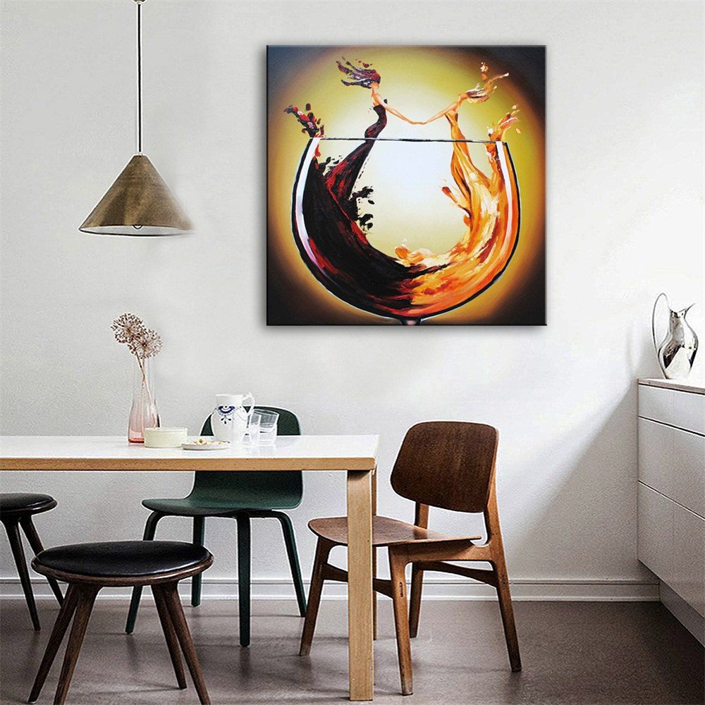 

Special Design Frameless Paintings Alcohol Print, Multi