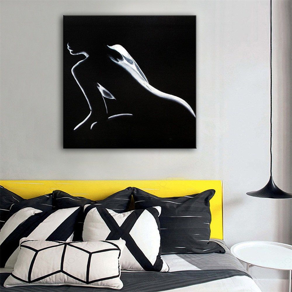 

Special Design Frameless Paintings Nude Model Print, Platinum