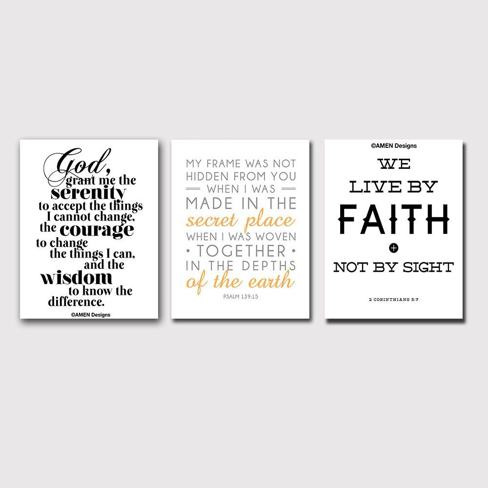 

Modern Framed Nordic Sitting Room Bedroom English Letter Adornment 3PCS, Multi