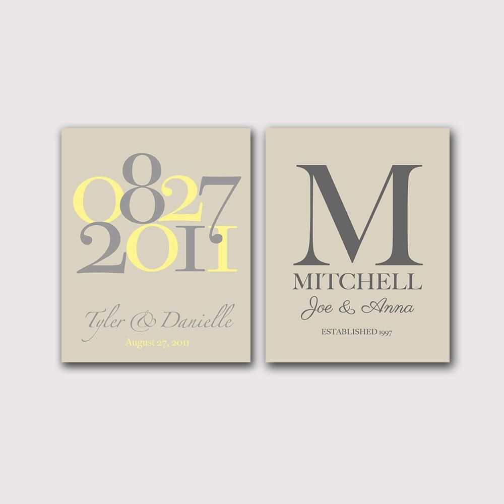 

Modern Nordic Living Room Bedroom English Letter Hanging Picture 2PCS, Multi