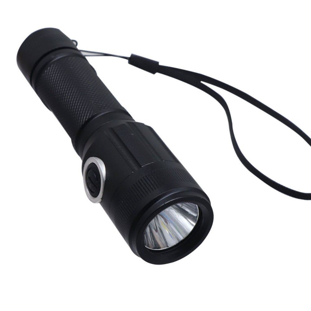 

HKV Outdoor Waterproofing Household LED Illuminated Light Flashlight 3 Mode, Cool white