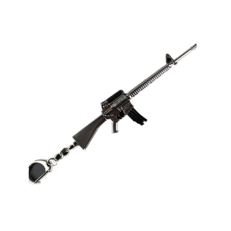 

Game Rifle Model Battlegrounds Cosplay Props Alloy Armor Key Chain, Night