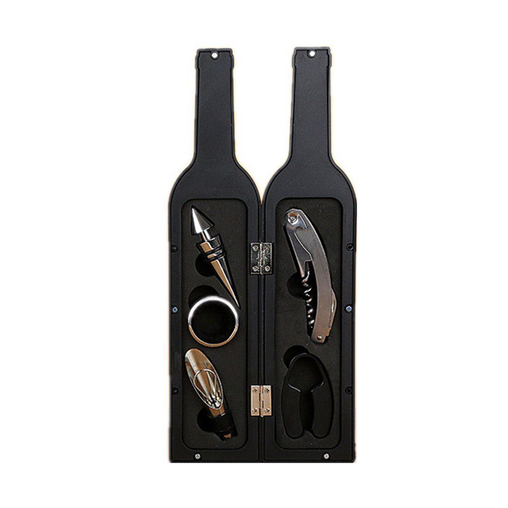

5 Pieces of Wine Bottle Opener Set, Silver