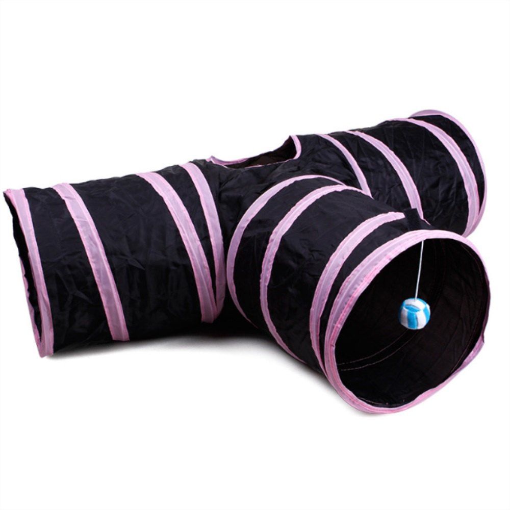 

The Pink Side of Cat A Three Way Folding Tunnel, Multi