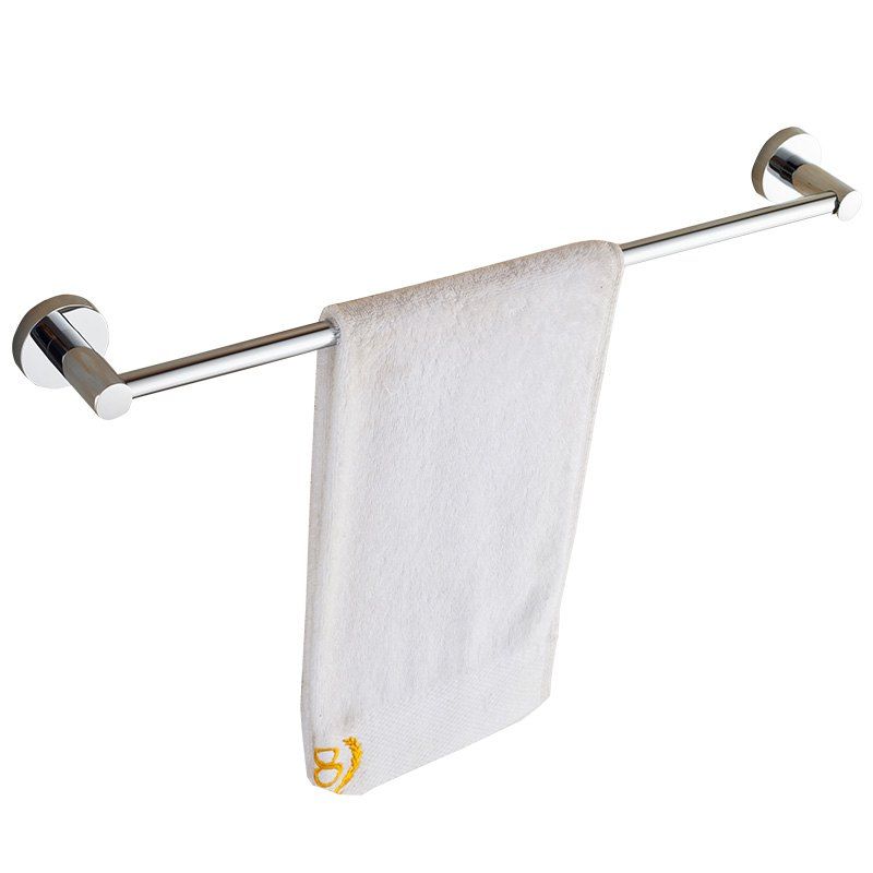 

Bathroom Storage Rack Stainless Steel Towel Holder, Platinum