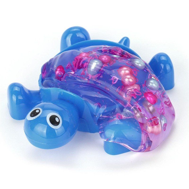 

Turtle Crystal Jelly Soft Scented Stress Relief Toy, Sapphire blue