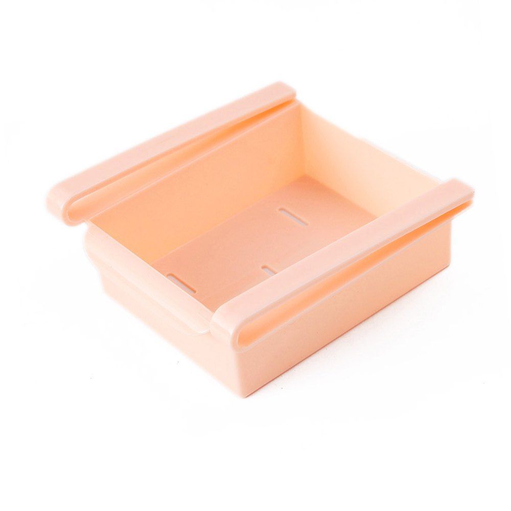 

Pull-Out Refrigerator Storage Box, Deep peach