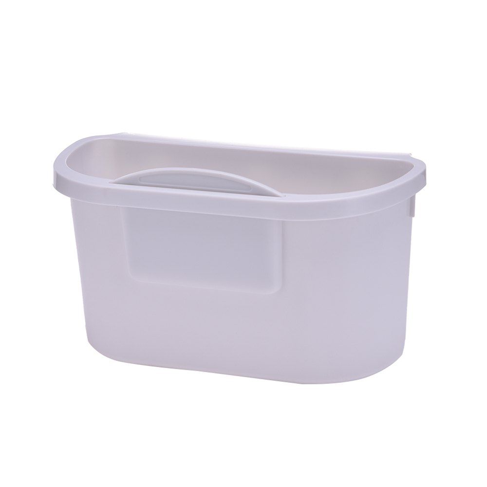 

Hanging Garbage Box with Scraper, Light gray