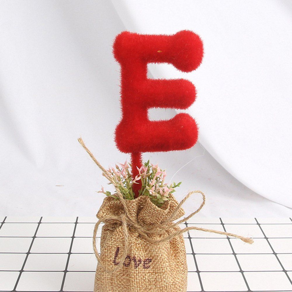 

Artificial Love Green Plant, Ferrari red