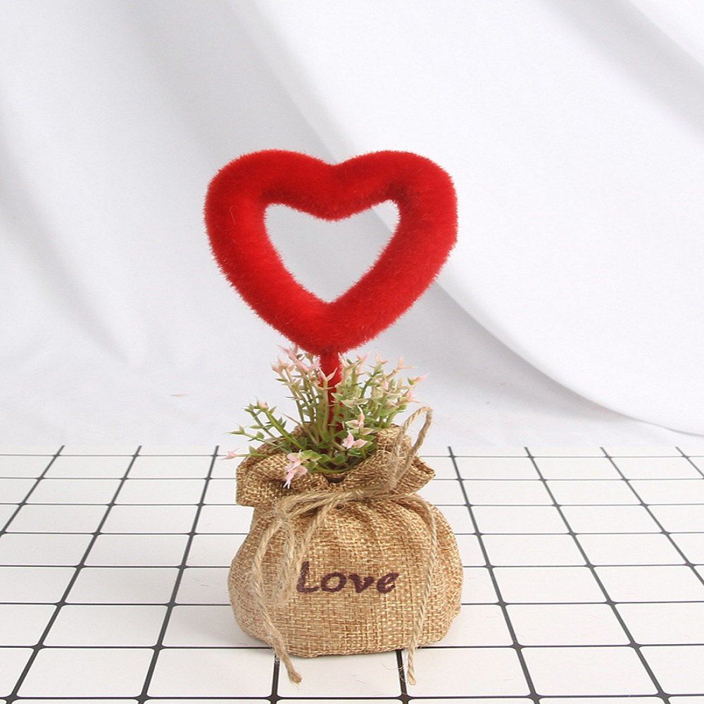 

Artificial Love Green Plant, Scarlet