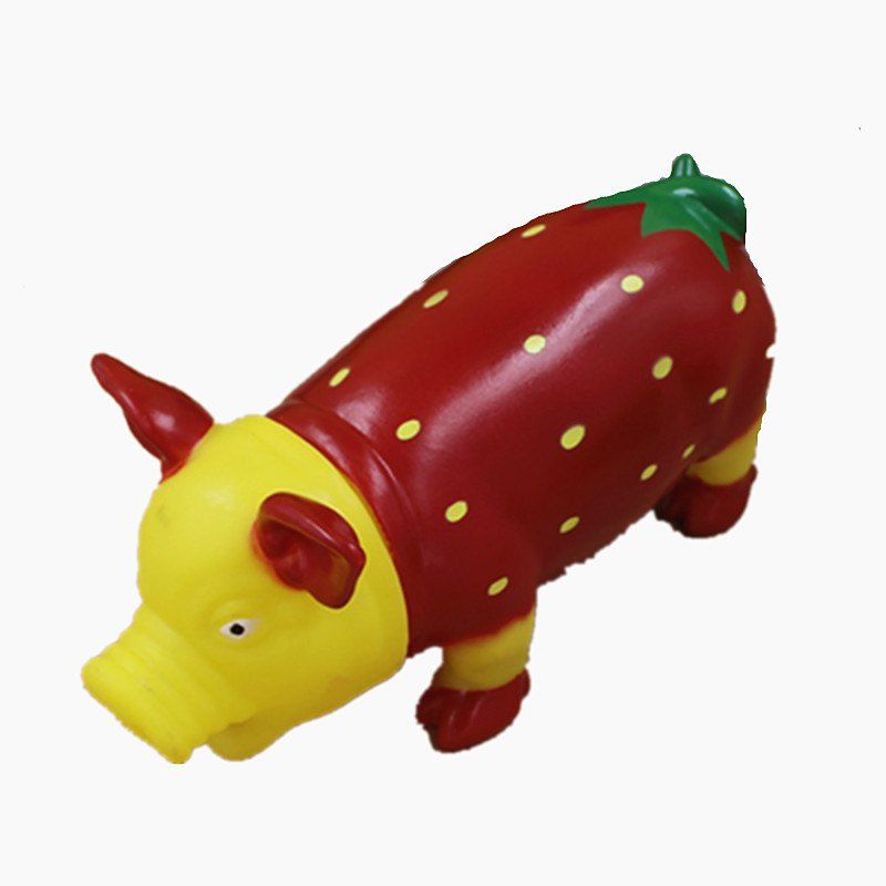 

Fruit Pig Model Make a Scream Funny Stress Relief Toy, Multi