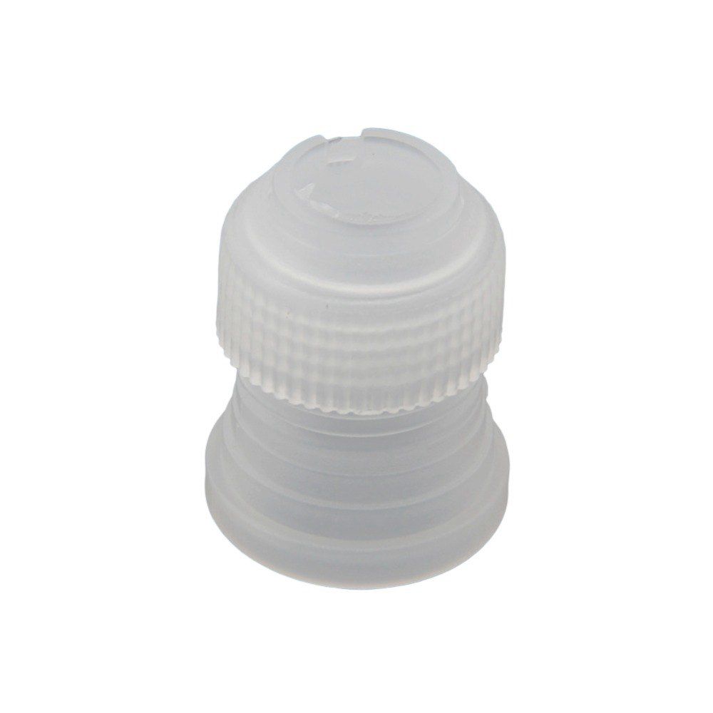 

Cake Decorating Converter Coupler Icing Piping Nozzle Cream Pastry Bag Adaptor, Milk white