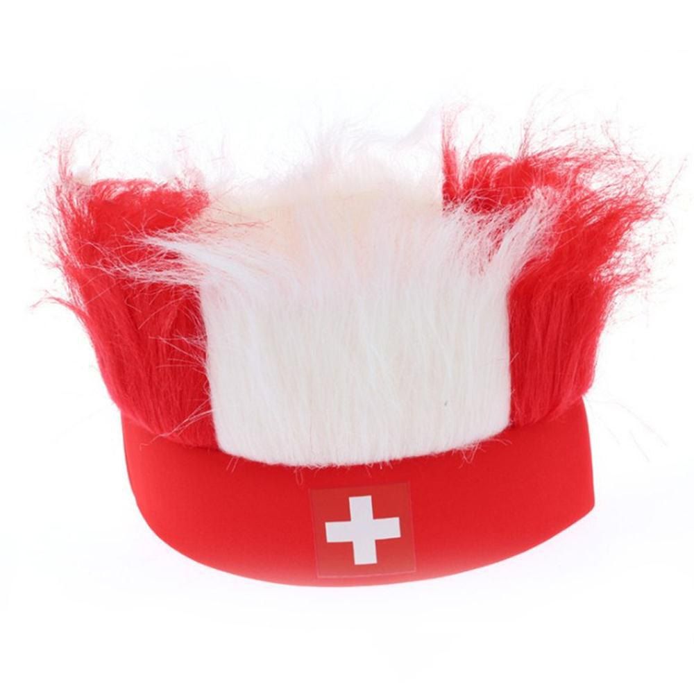 

Special Wig Holiday Decoration for Soccer Fan, Multi-c