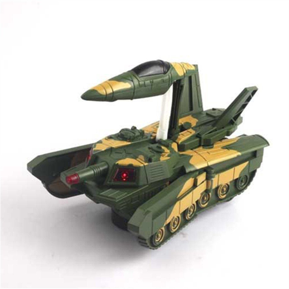 

Transformer Car Deformation Tank Future Chariot Electric Fighting Vehicle Milita, Woodland camouflage