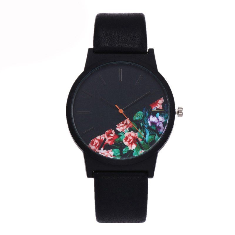 

Men'S Quartz Stylish Design Chic Fashion Casual Watch, Black