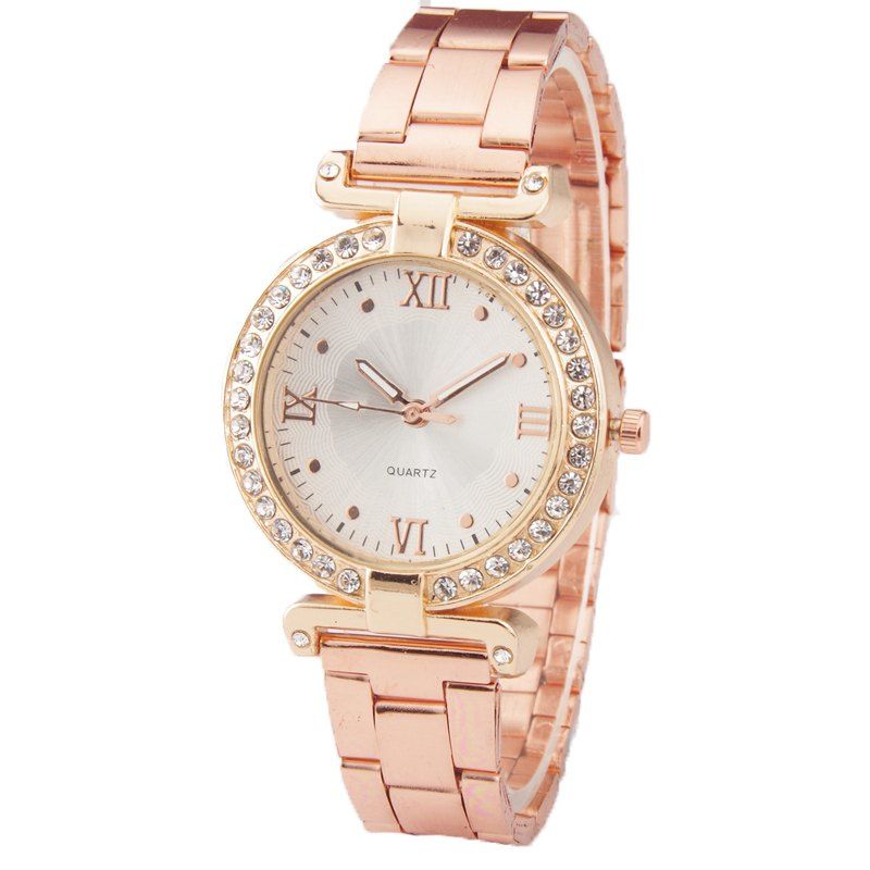 

Fashion Steel Band Women Business Watch, Rose gold