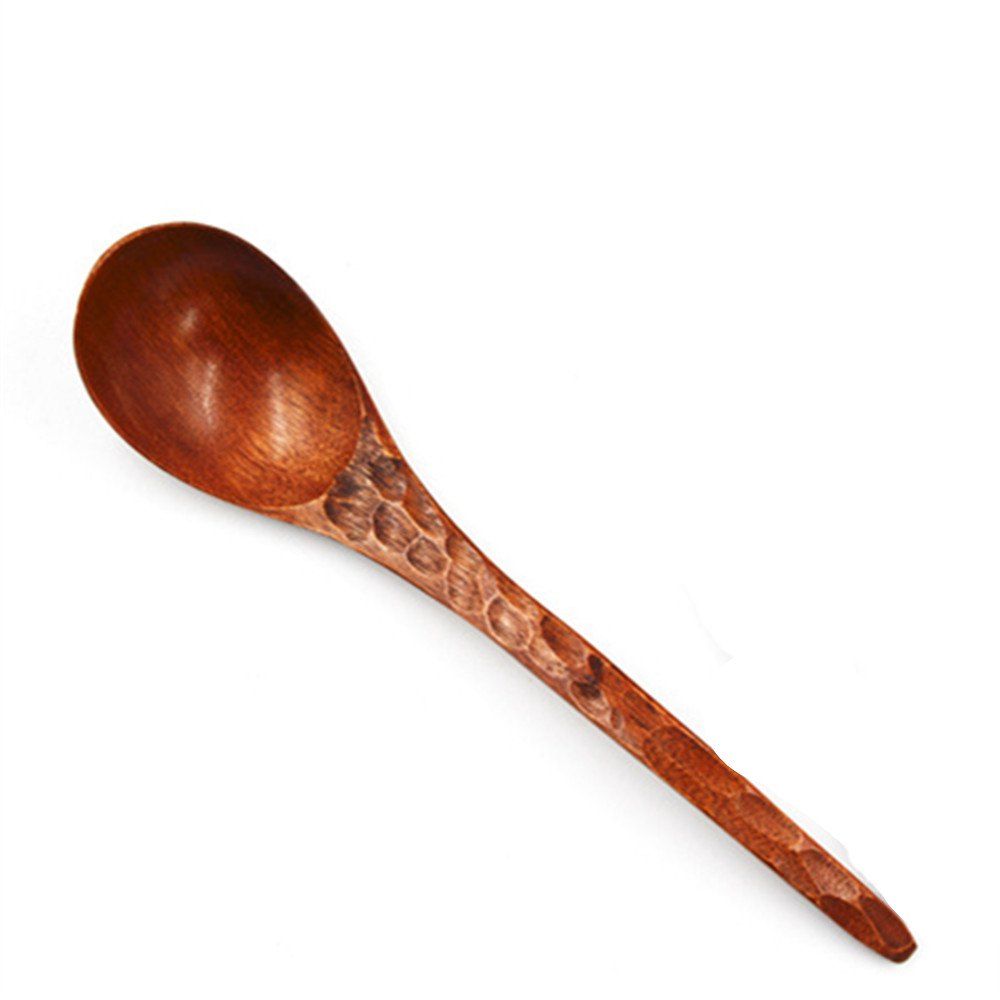 

Natural Wooden Tableware Spoon, Wood