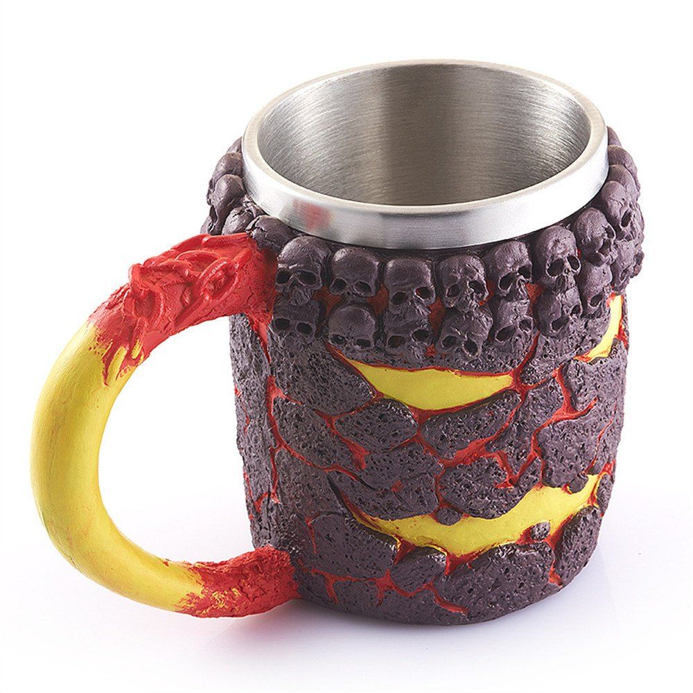 

Stainless Steel Halloween Skeleton Cup, Multi