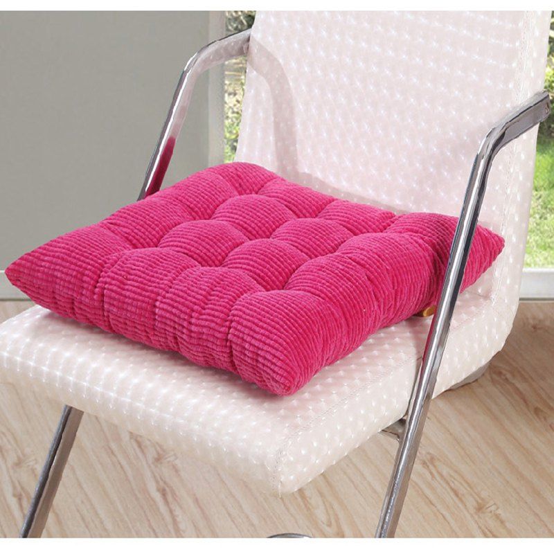 

Corduroy Nine Pin Cushion, Rose red