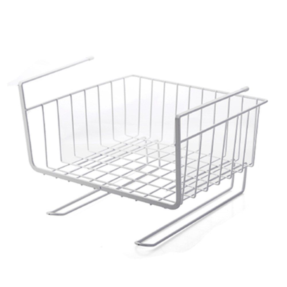 

Cabinet Compartment Storage Rack, White