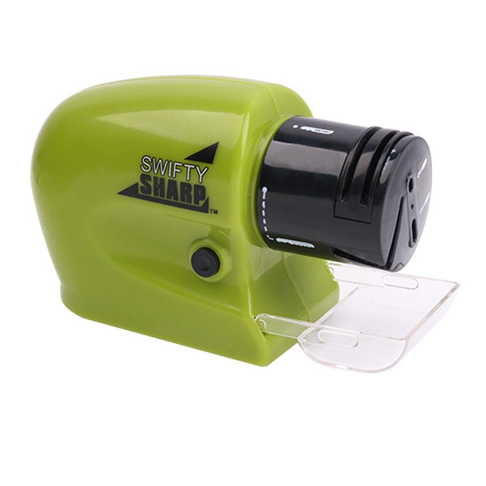 

Multi-functional Precision Battery Powered Sharpener Motorized Kitchen Tool, Green