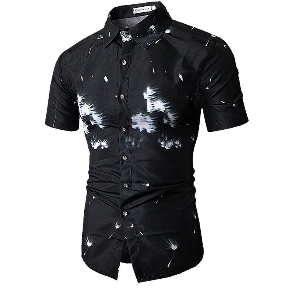 

New Short Sleeve Shirt, Natural black