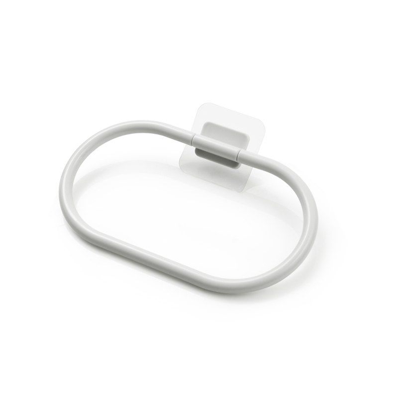 

Household Towel Hooks Rag Rack, Gray goose