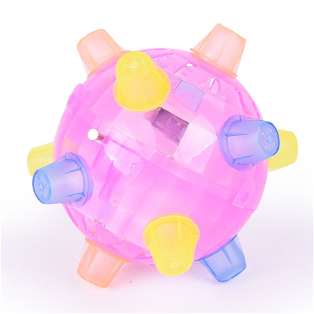 

Flashing Jumping Ball New Peculiar Music Dancing, Pink