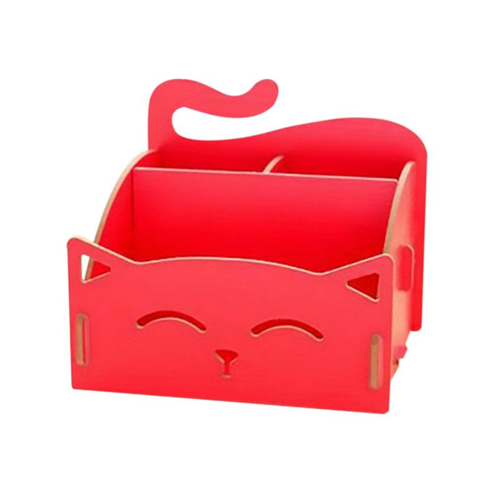 

Wooden Storage Box for Jewelry Organizer, Red