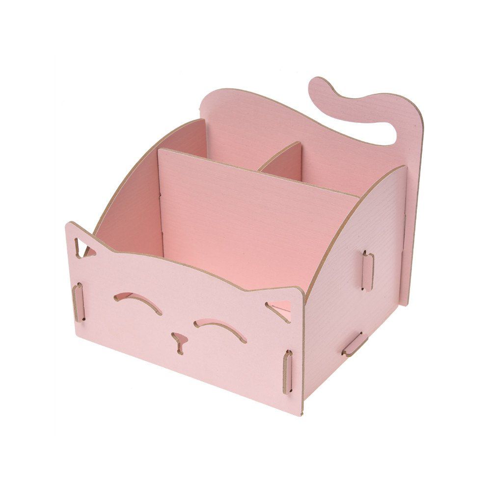 

Wooden Storage Box for Jewelry Organizer, Pink