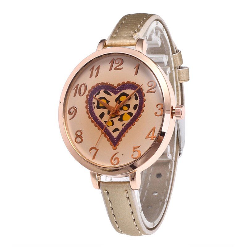 

Love Tea Color Dial Women Watch, Cornsilk