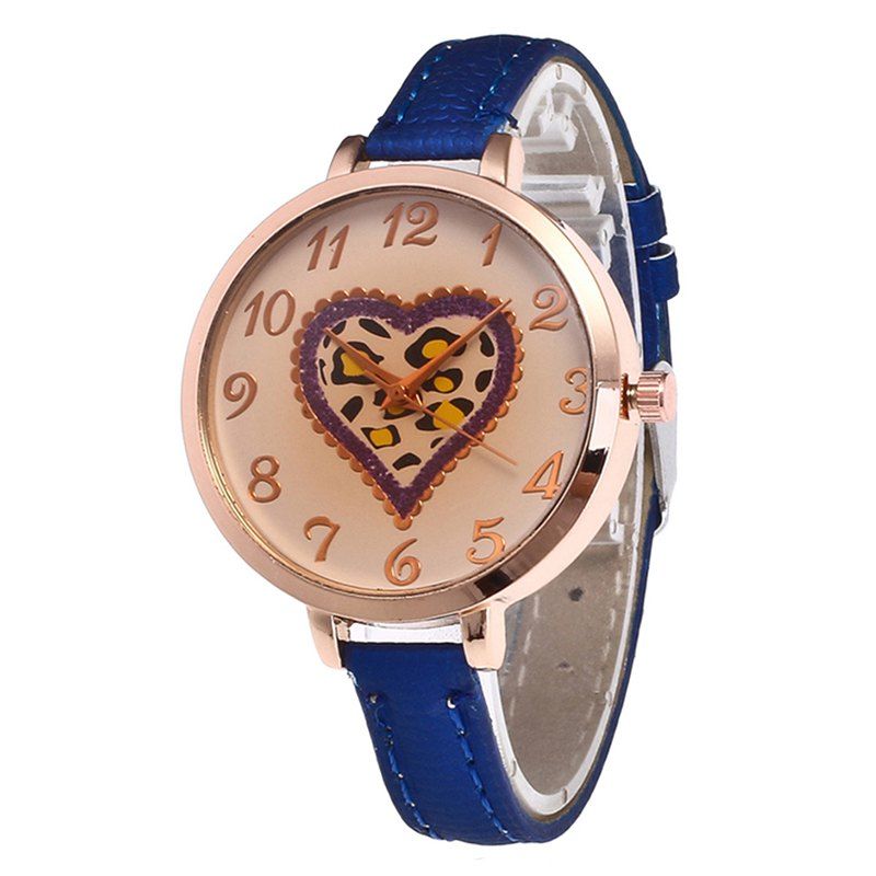 

Love Tea Color Dial Women Watch, Royal blue