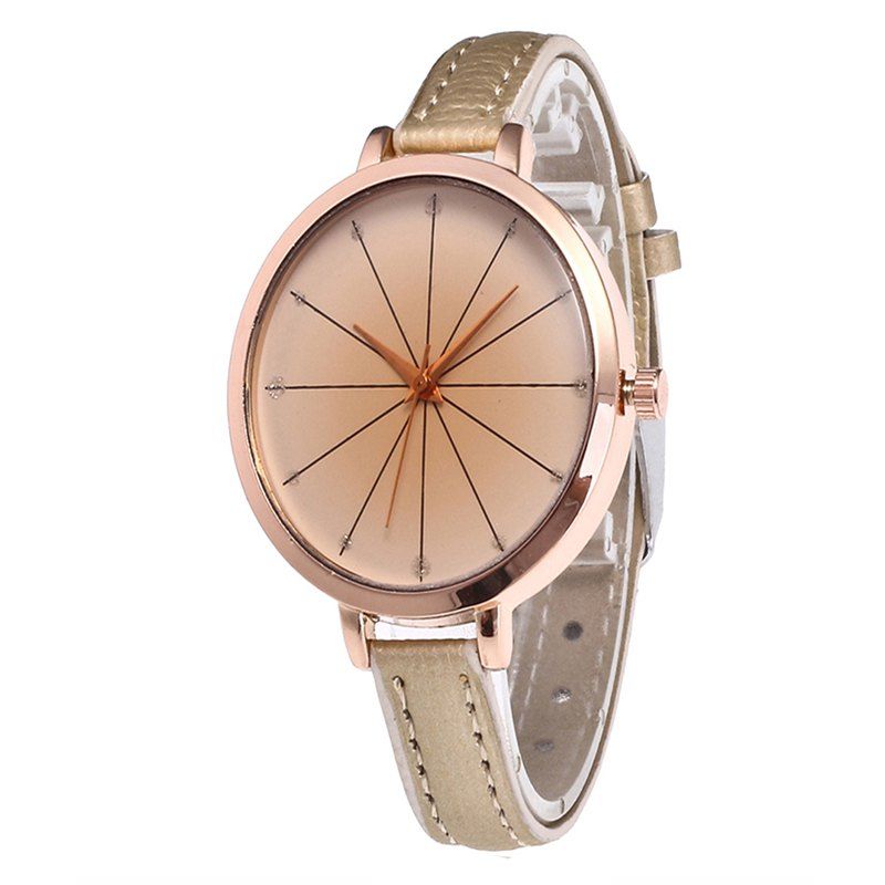 

Tea Color Dial Women Quartz Watch, Cornsilk