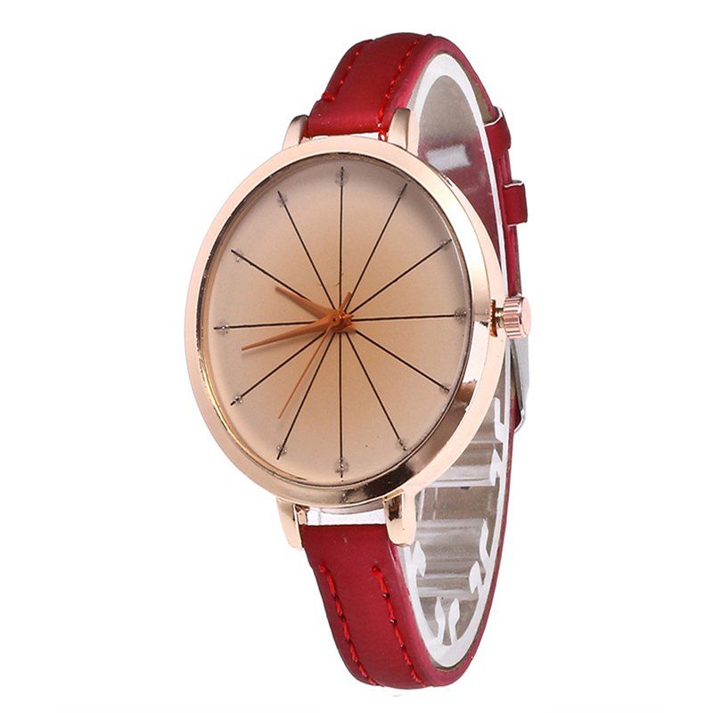 

Tea Color Dial Women Quartz Watch, Chilli pepper
