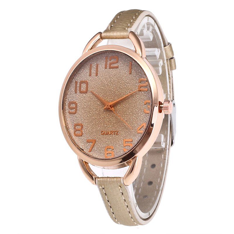 

Simple Digital Scale Quartz Watch, Cornsilk