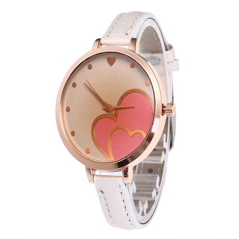 

Love Tea Women Quartz Watch, White
